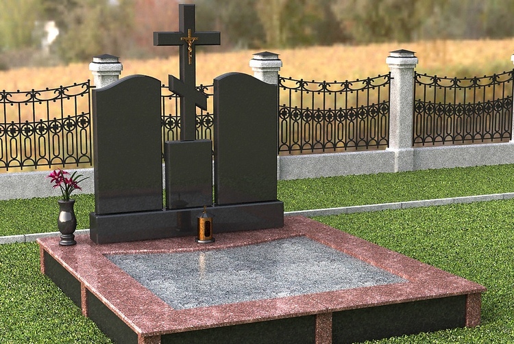 Как выполняют уход за гранитным надгробием