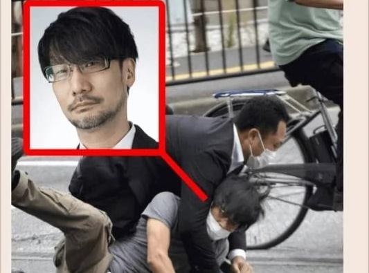 Хидео Кодзиму приняли за убийцу бывшего премьер-министра Японии