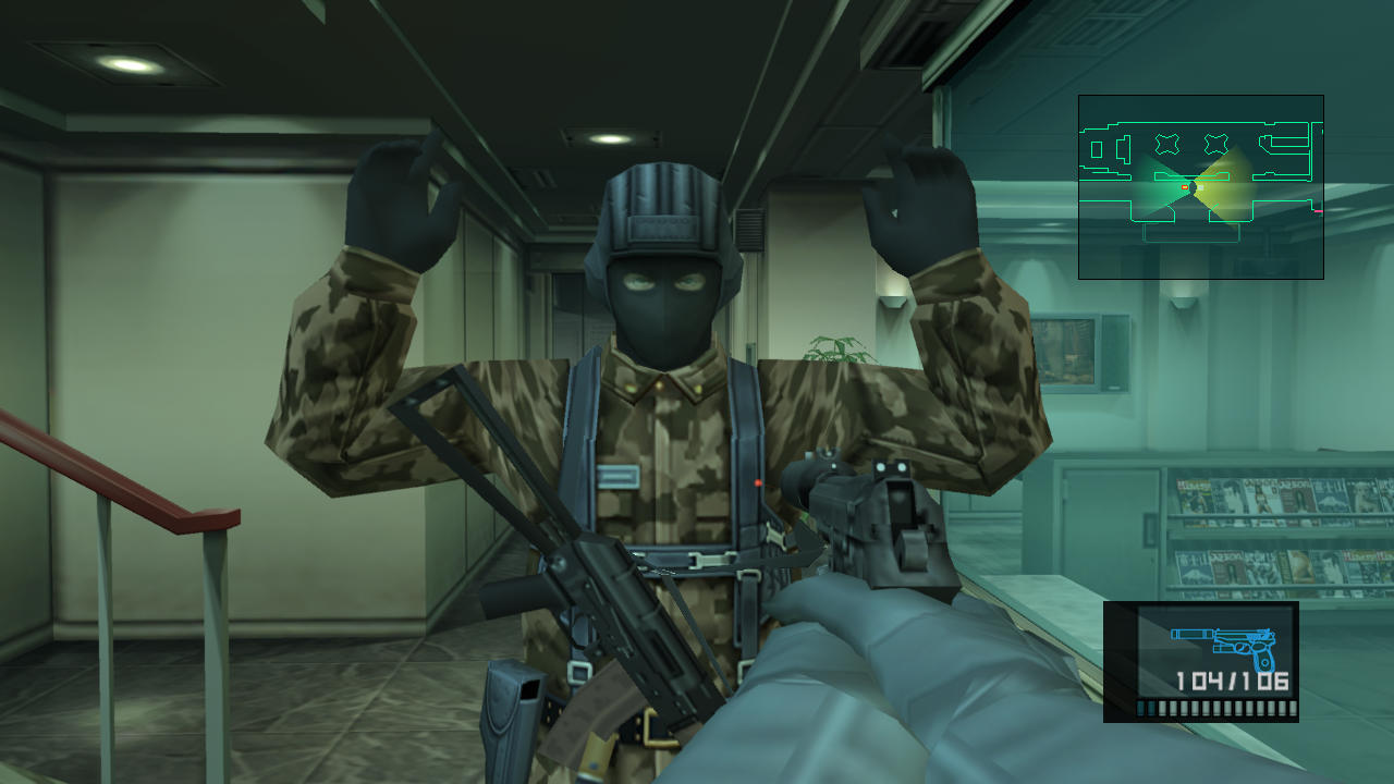 Игра Metal Gear Solid 2: делимся опытом