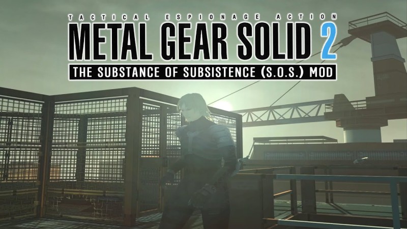 Для Metal Gear Solid 2 выпущен любительский мод с полноценной камерой от третьего лица