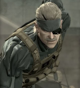 Old Snake в Metal Gear Solid 4