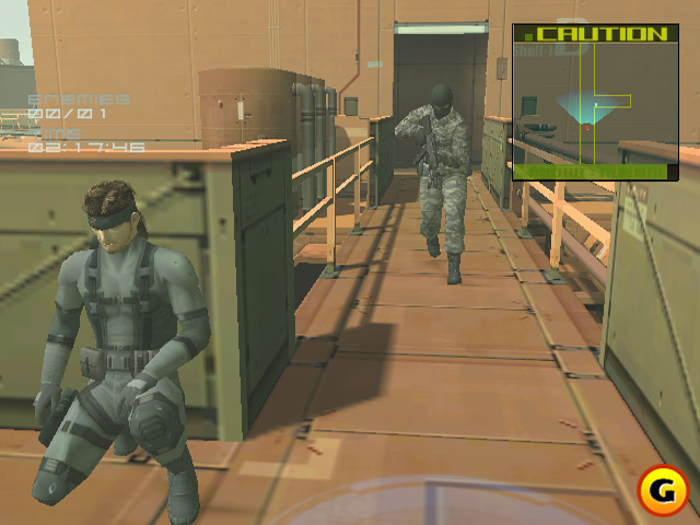 Солид Снейк в Metal Gear Solid 2