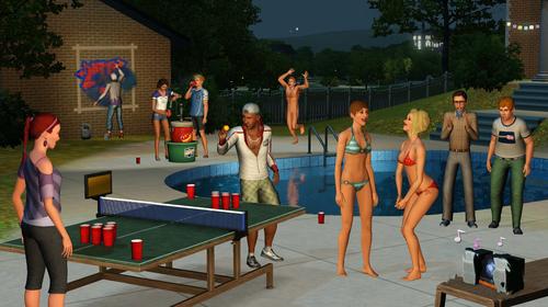 The Sims 3: University life